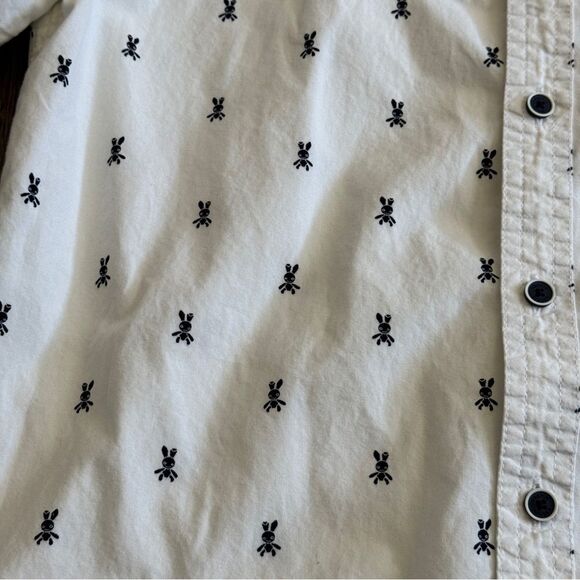 Cactus Menswear Short Sleeve Button Down Shirt Medium Slim Fit 100% Cotton - Picture 4 of 5